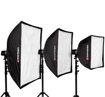Norman SSB36 36" square "Pop-Up" softbox w/ inner and outer diffusion panels - Lighting-Studio - Norman - Helix Camera 