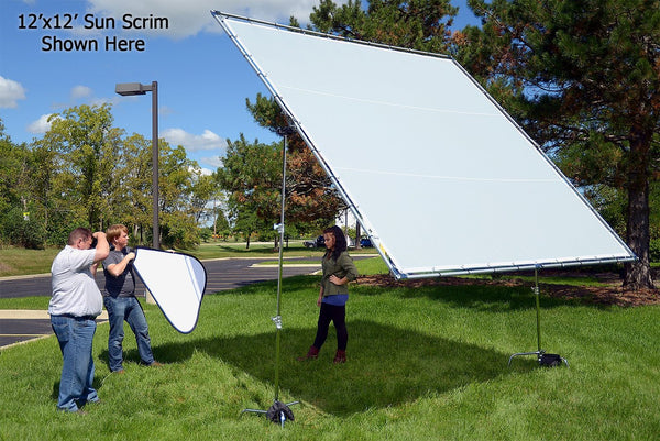 Fotodiox Pro Studio Solutions Giant Sun Scrim - Collapsible Frame Diffusion Kit with Carry Bag - Lighting-Studio - Fotodiox - Helix Camera 