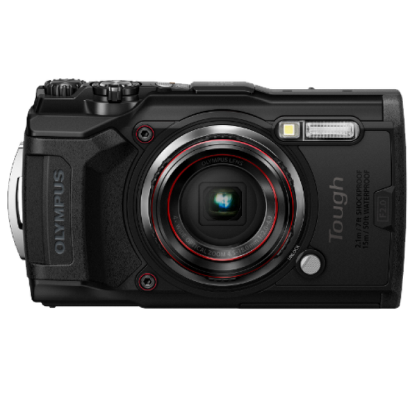 Olympus Stylus Tough TG-6 Digital Camera - Black - Photo-Video - Olympus - Helix Camera 