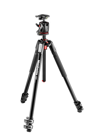 Manfrotto 190 Aluminium 3-Section Tripod and XPRO Ball Head - Photo-Video - Manfrotto - Helix Camera 
