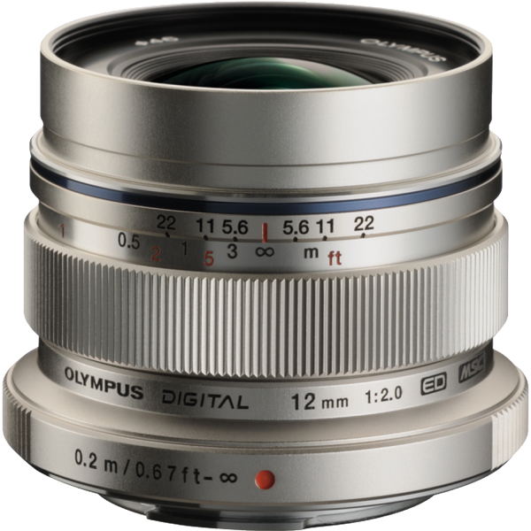 Olympus M.Zuiko Digital ED 12mm f2.0 - Silver - Photo-Video - Olympus - Helix Camera 