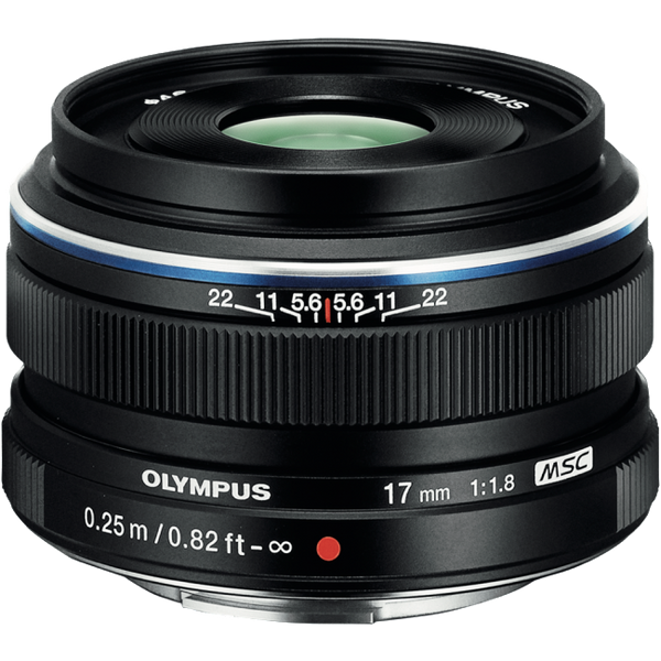 Olympus M.Zuiko Digital 17mm f1.8 - Black - Photo-Video - Olympus - Helix Camera 