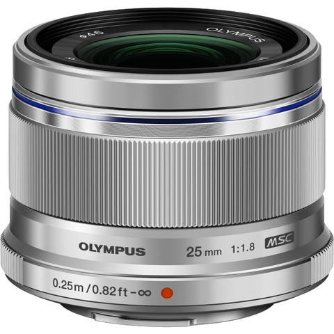 Olympus M.Zuiko Digital 25mm f1.8 - Silver - Photo-Video - Olympus - Helix Camera 