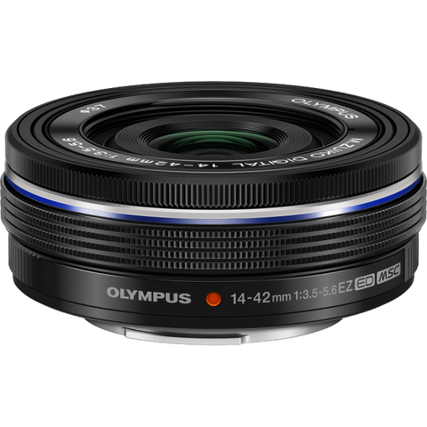 Olympus M.Zuiko Digital 14-42mm f3.5-5.6 EZ - Black - Photo-Video - Olympus - Helix Camera 