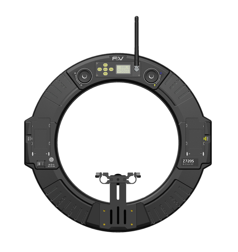 F&V Z720 UltraColor Daylight LED Ring Light 10903009 - Lighting-Studio - F&V Lighting USA - Helix Camera 